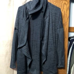 Hooded cardigan